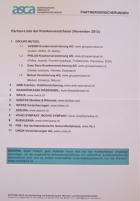 Anerkennung aller asca registrierten Krankenkassen